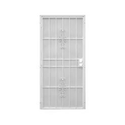 Prime-Line Products PRECISION 3853WH3068 Security Door 81-3/4" H X 36" W Flagstaff White Steel Powder Coated