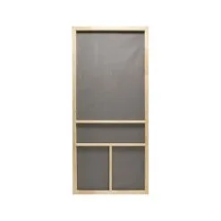 Prime-Line Products PRECISION 3950NA3068 Screen Door 80-1/2" H X 36" W Dogwood Natural Wood Wood Natural Wood