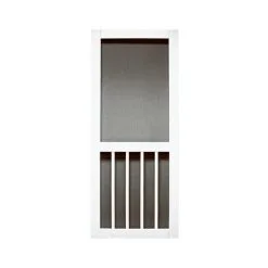 Prime-Line Products PRECISION 3670WH3068N Screen Door 79-1/2" H X 36" W Magnolia White Vinyl White