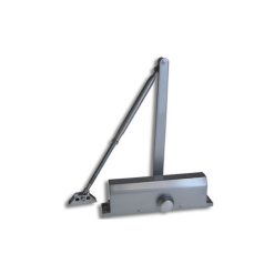 International Door Closers 1805-AL International #1805 Grade 1 Surface Mount Door Closer Size 5 Aluminum