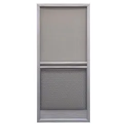 Prime-Line Products PRECISION 3230GR2868 Screen Door 79-3/4" H X 31-1/4" W Capri Gray Steel Gray