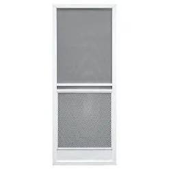 Prime-Line Products PRECISION 3230WH2868 Screen Door 79-3/4" H X 32" W Capri White Steel White