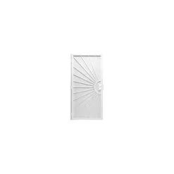 Prime-Line Products PRECISION 3833WH3068 Del Sol Series Door Screen, 80 In L, 36 In W, Steel, White
