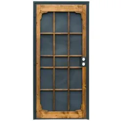 Prime-Line Products PRECISION 3809BZ3068-I Woodguard 3809 Series Door Screen, 80 In L, 36 In W, Wood