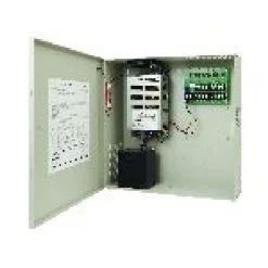 Assa Abloy Electronic Security Hardware - Securitron AQU128-8C Power Supply - 8A, 12 VDC, 8 PTC Outputs