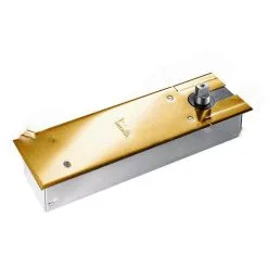 DORMA BTS80B-6-74010-606 Dorma FLOOR CONC. CLOSER, Satin Brass