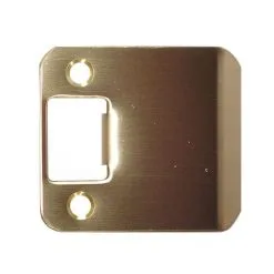 Don-Jo Don Jo EL102609RC 2-1/4" Full Lip Strike With 2" Extended Lip With Round Corners Antique Brass Finish