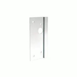 CR Laurence CRL LG410RPS Polished Stainless 4" X 10" Right Hand Center Lock Latch Guard