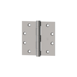 Hager 131084 BB 4-1/2" X 4-1/2" Full Mortise Standard Weight Ball Bearing 4 Wire Electric Hinge With Ball Tips Satin Nickel Finish