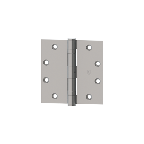 Hager 131084 BB 4-1/2" X 4-1/2" Full Mortise Standard Weight Ball Bearing 4 Wire Electric Hinge With Ball Tips Satin Nickel Finish