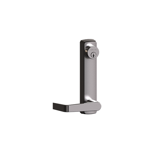 Hager 171507 46CE Cylinder Escutcheon Outside Exit Device Trim With Withnell Lever Bright Chrome Finish