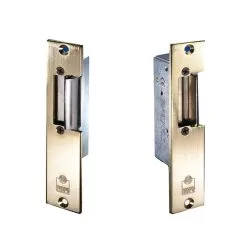 ROFU 1401 US4 FACE PLATE, 1-1/4 X 5-7/8 1400, 1700, 3400 SERIES SATIN BRASS