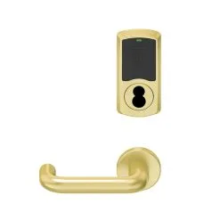 Schlage Electronics LEBMS-GRW J 03 606 00C LH Wireless Mortise Lock Satin Brass