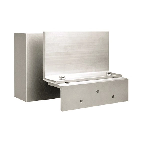 Securitron ZA-32/62SS Z Bracket Kits - Adjustable, Satin Stainless Steel