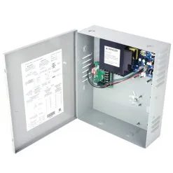 Von Duprin PS902-4RL Base Power Supply (2A @ 12/24 VDC Field Selectable), 4 Relay Board Integrated Logic For Controlling Security Interlocks, Auto Operators And Time Delays