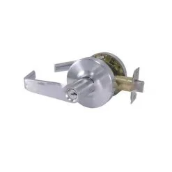 Design Hardware DH-X-86IC-F-26D-LC X86IC Storeroom Lever Lockset, SFIC, Satin Chrome