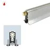 Brixwell 7023CA-36 Concealed Automatic Door Bottom (1-3/16" By 1-1/2") Clear Anodized