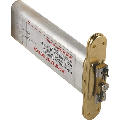 Hafele 931.90.408 Concealed Jamb Door Closer, Perkomatic R85 For Door Weights Up To 165 Lbs., Polished Polished